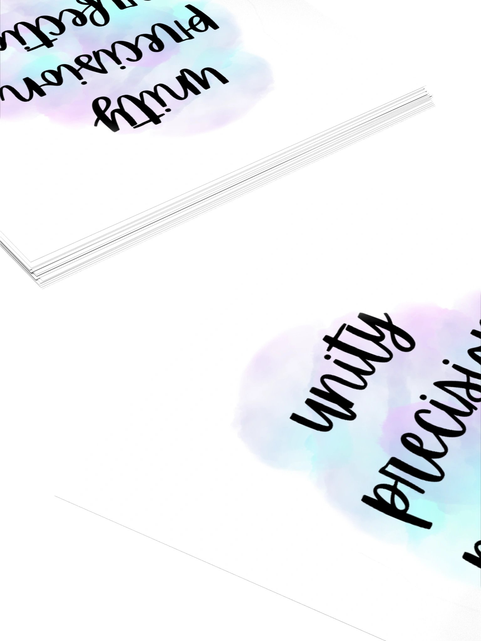 Unity Precision Perfection Sticker product image (11)
