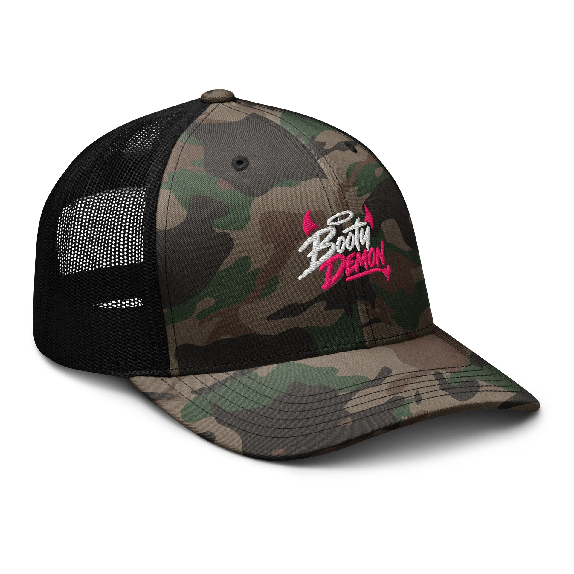 Booty Demon Camo 001 — Hers Pink Script product image (8)