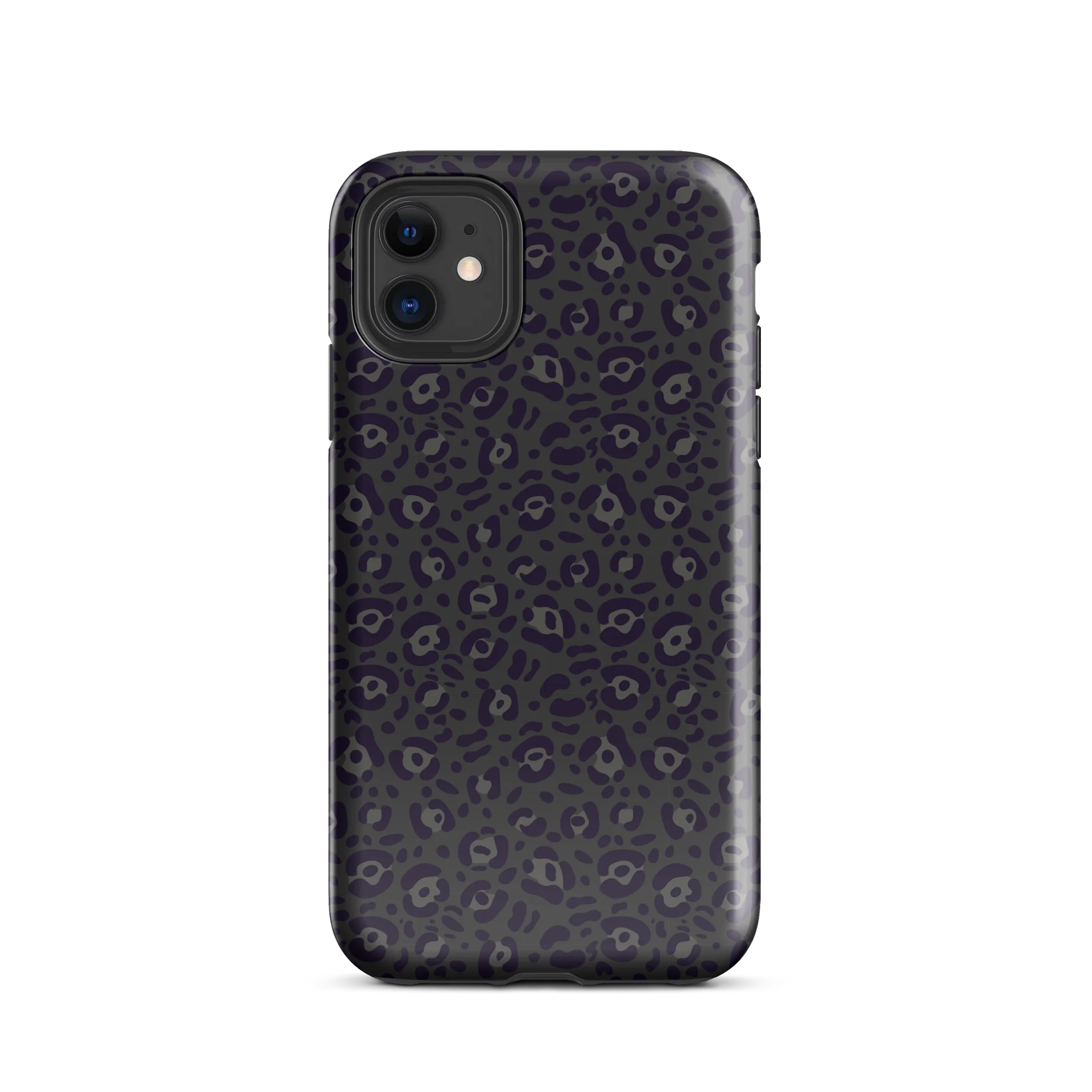 Protective Black Leopard Print Tough iPhone Case product image (55)