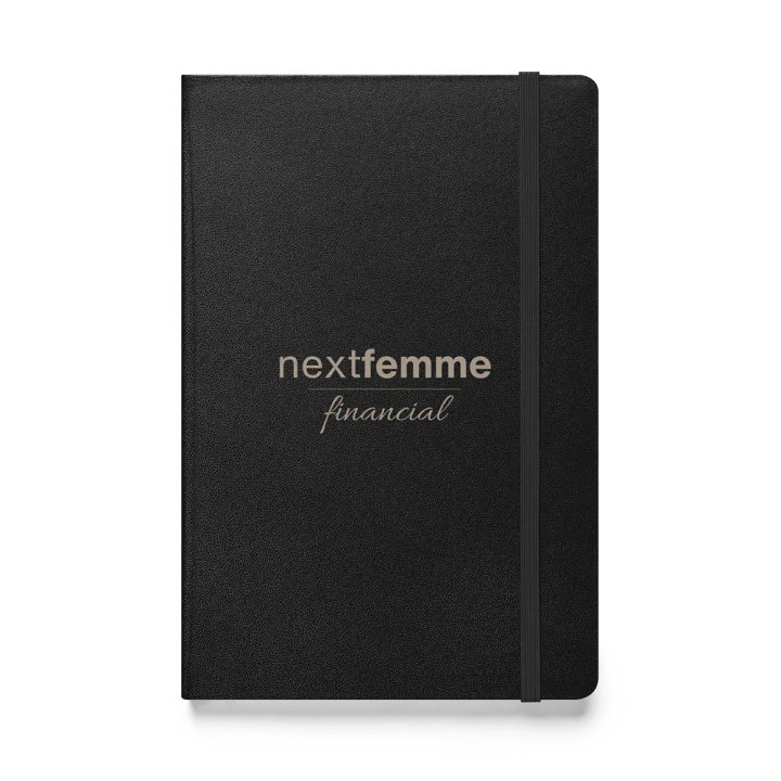 Next Femme Financial Hardcover Journal - Taupe Logotype product image (1)