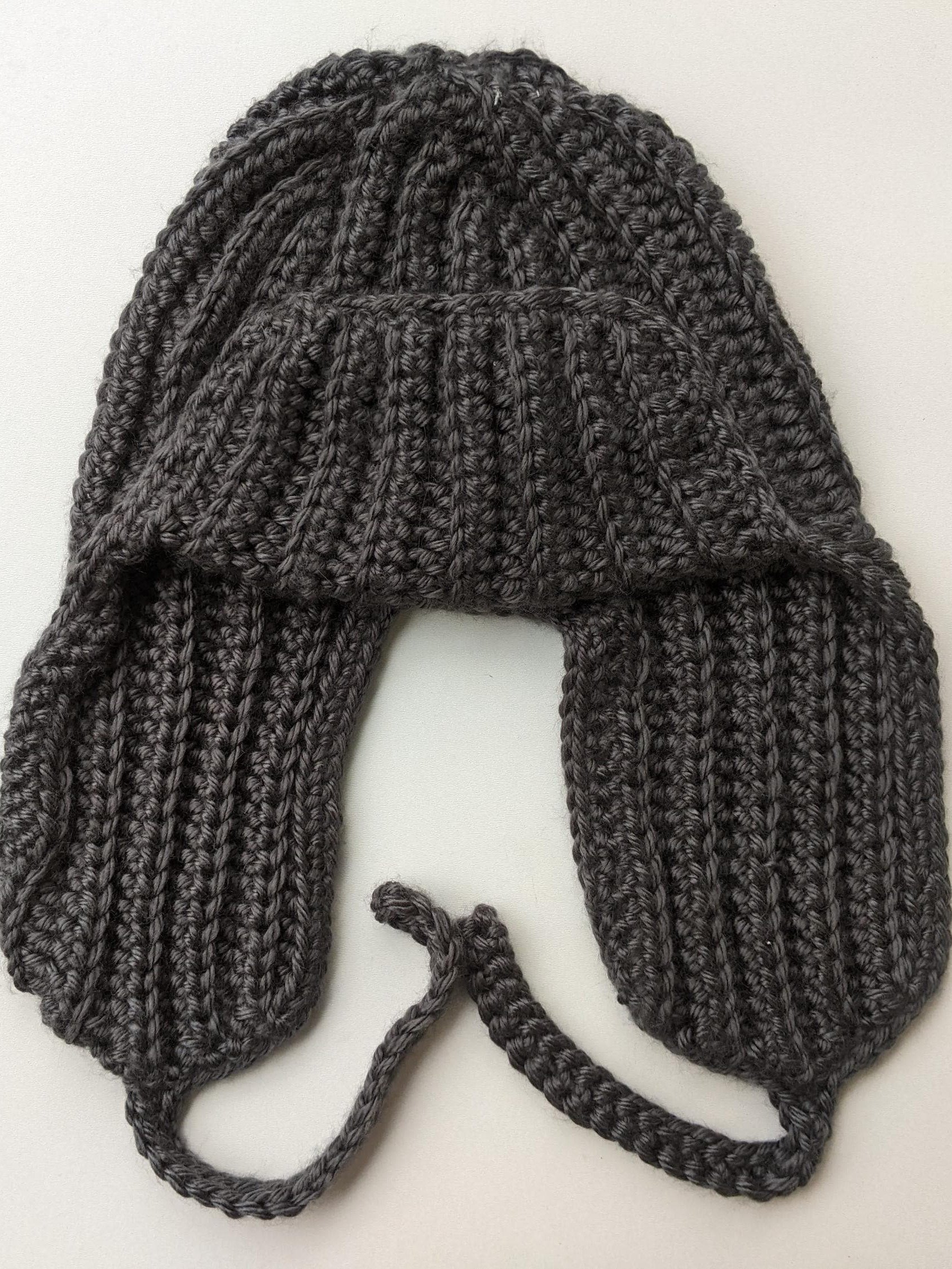 Crochet Trapper Hat Pattern for Men & Women (Unisex) product image (9)