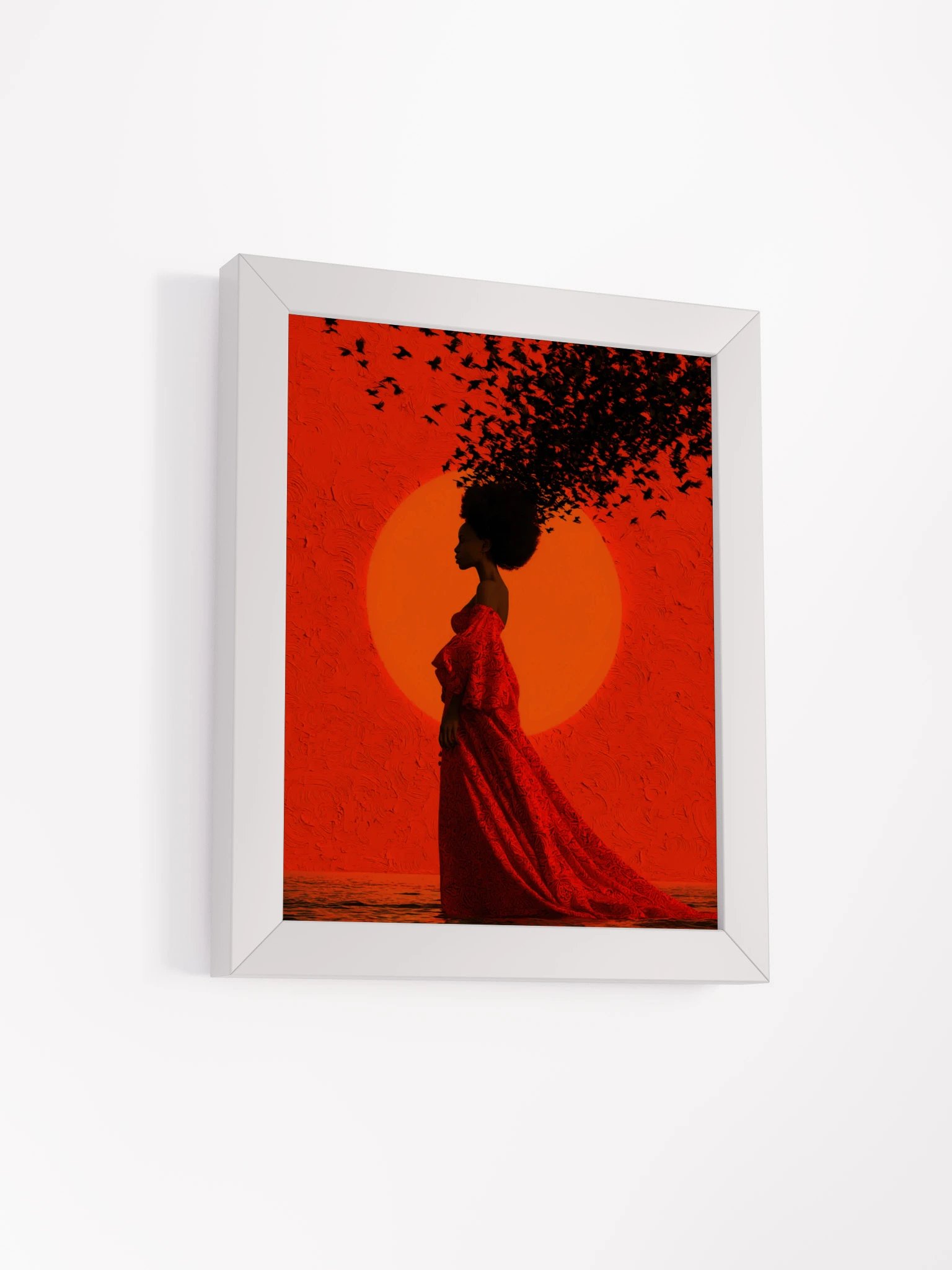 Murmuration · Sun Daughters No. 1 | Framed Art Print | Originology | Black History X product image (7)