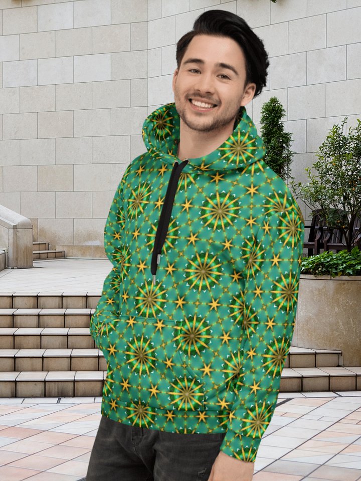 Stellar Grid Unisex Hoodie product image (2)