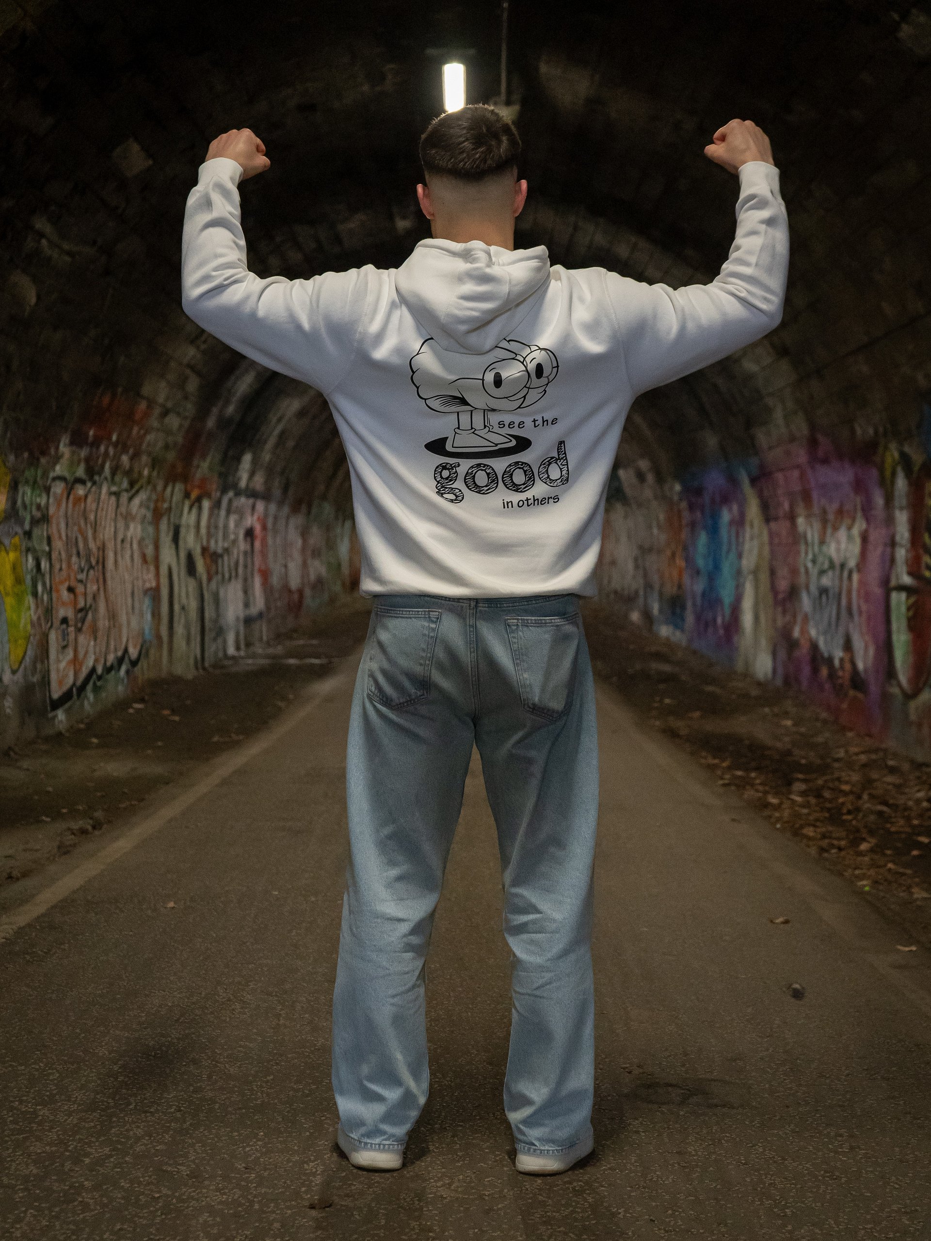 MyDylsexia Hoodie White product image (6)