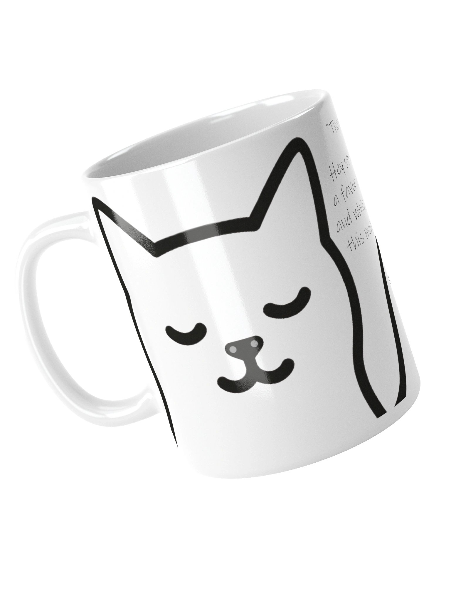 Funny Mug Series "That Famous Talking Cat" (#1 in the series) product image (4)