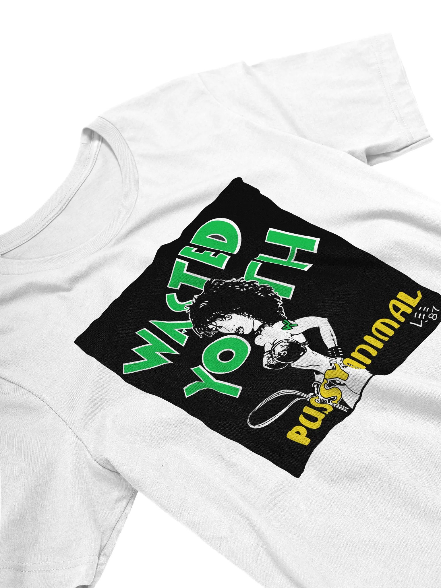 WASTED YOUTH - PUSSY ANIMAL TEE product image (1)