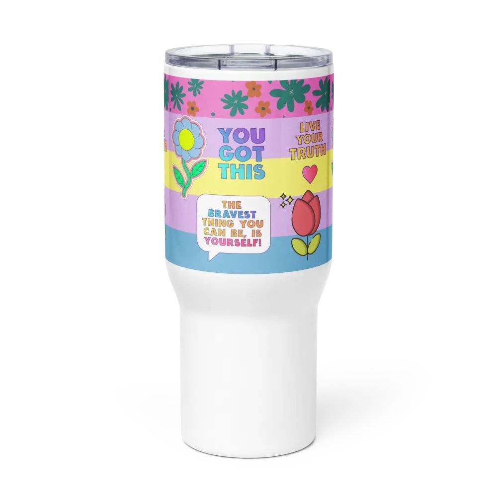 Brave Vibes Travel Mug product image (2)