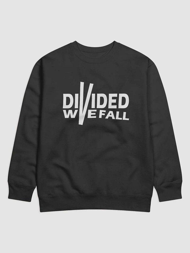 Divided We Fall - White - Cotton Heritage Premium Sweatshirt product image (2)