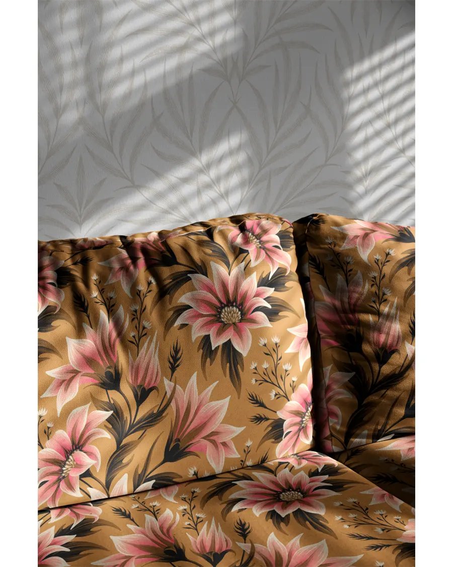 Upholstered Couch Interior Mockup product image (5)
