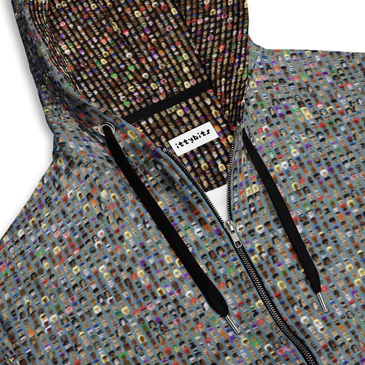 ittybits blue zip hoodie product image (2)