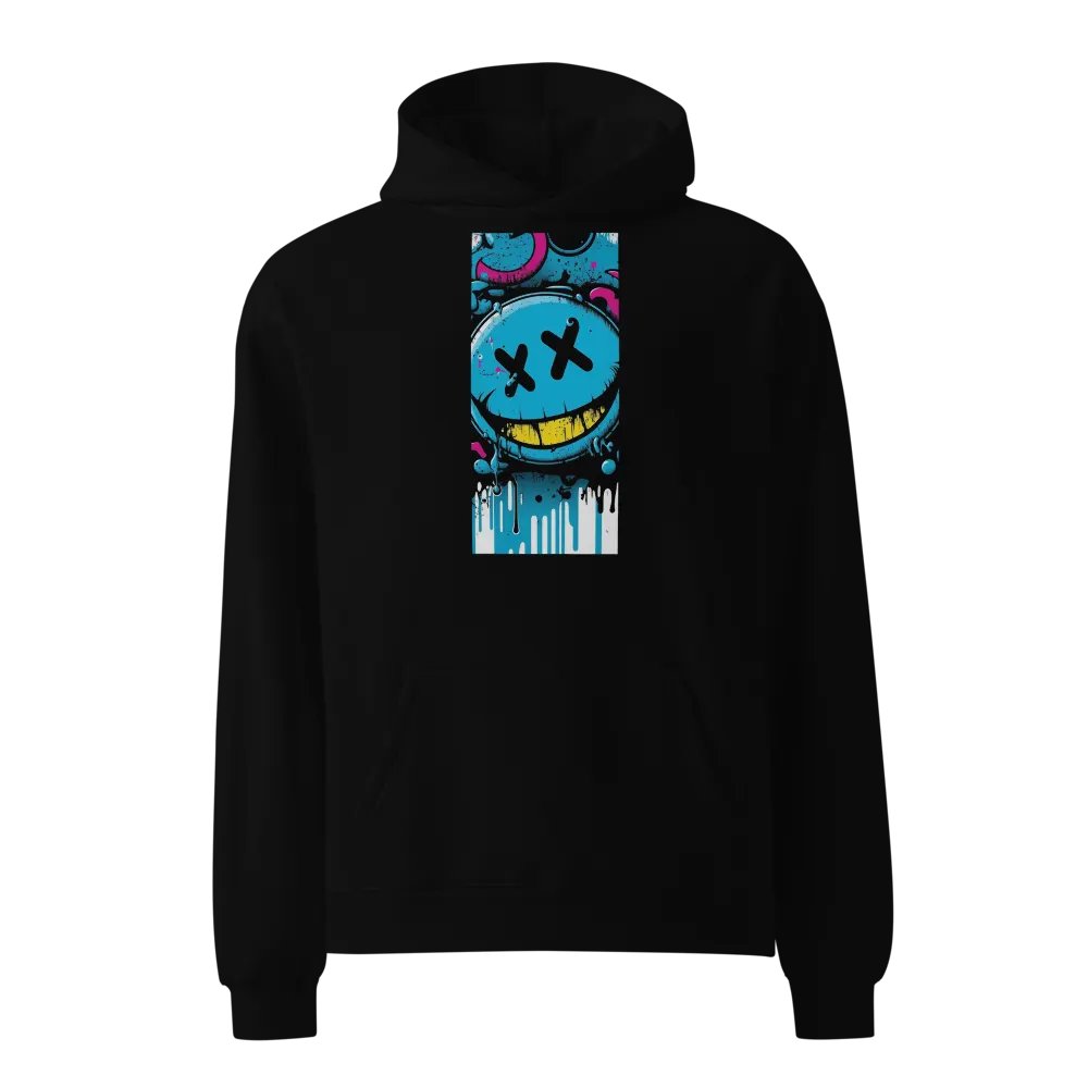 Graffiti Grin Oversized Hoodie product image (1)