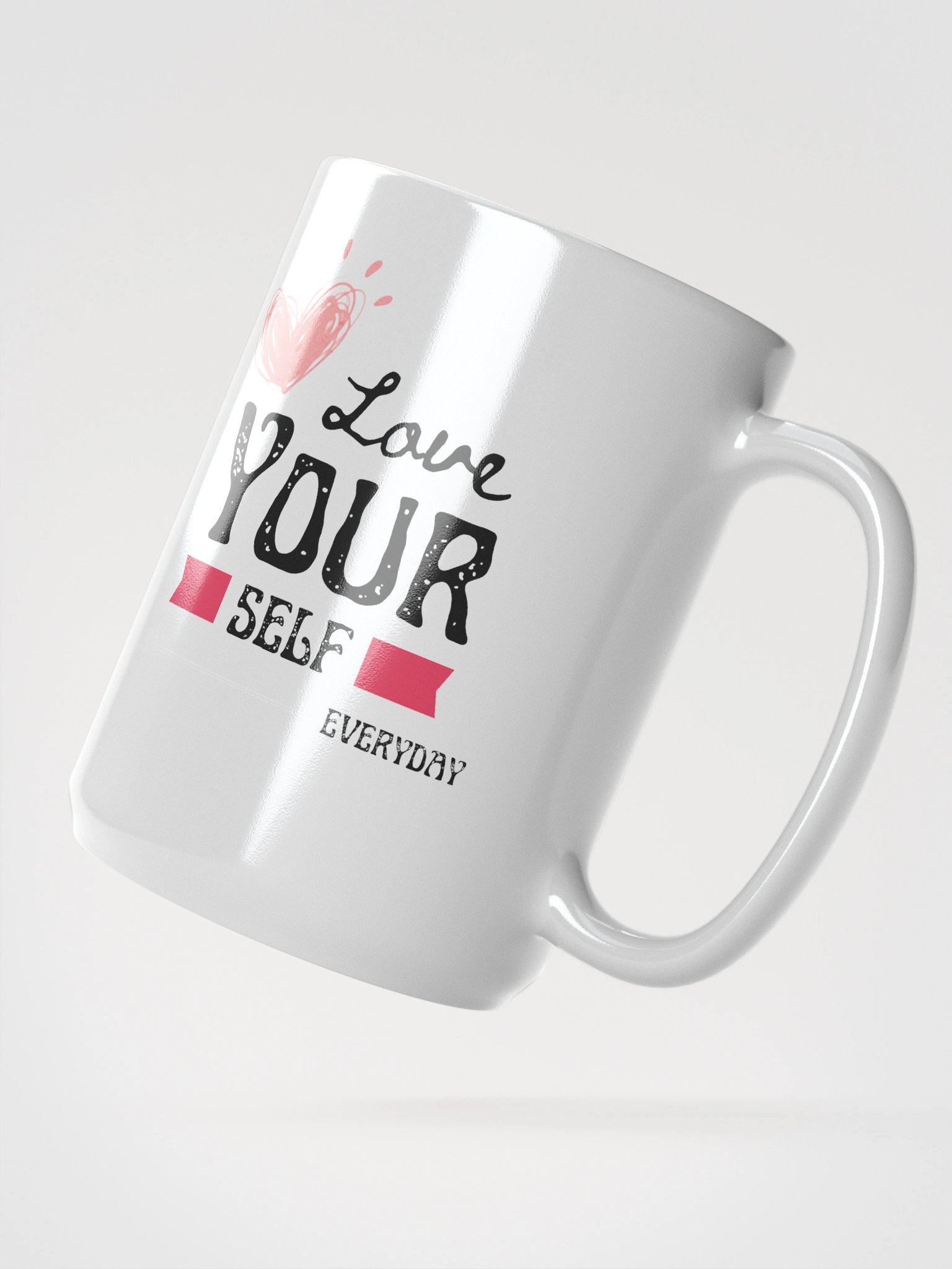 Love Yourself Everyday Mug (White) product image (3)