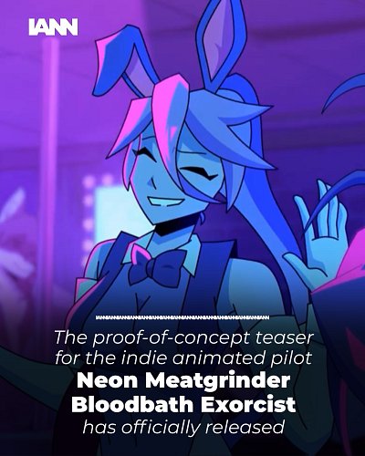 The proof-of-concept teaser for the indie animated pilot Neon Meatgrinder Bloodbath Exorcist (@neon_meatgrinder) by Connor Gi...