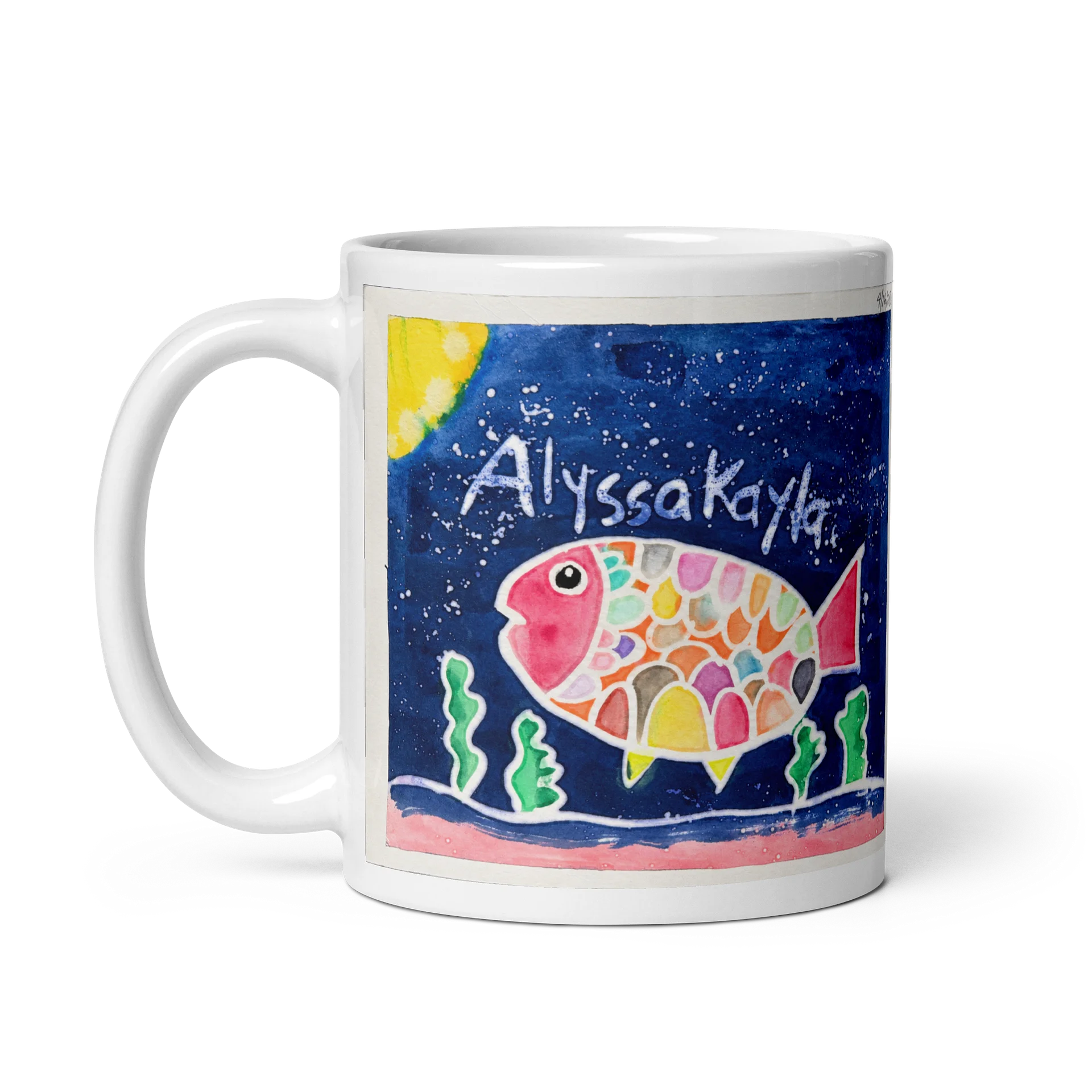AK’s Fin-tastic Rainbow Fish Mug product image (4)