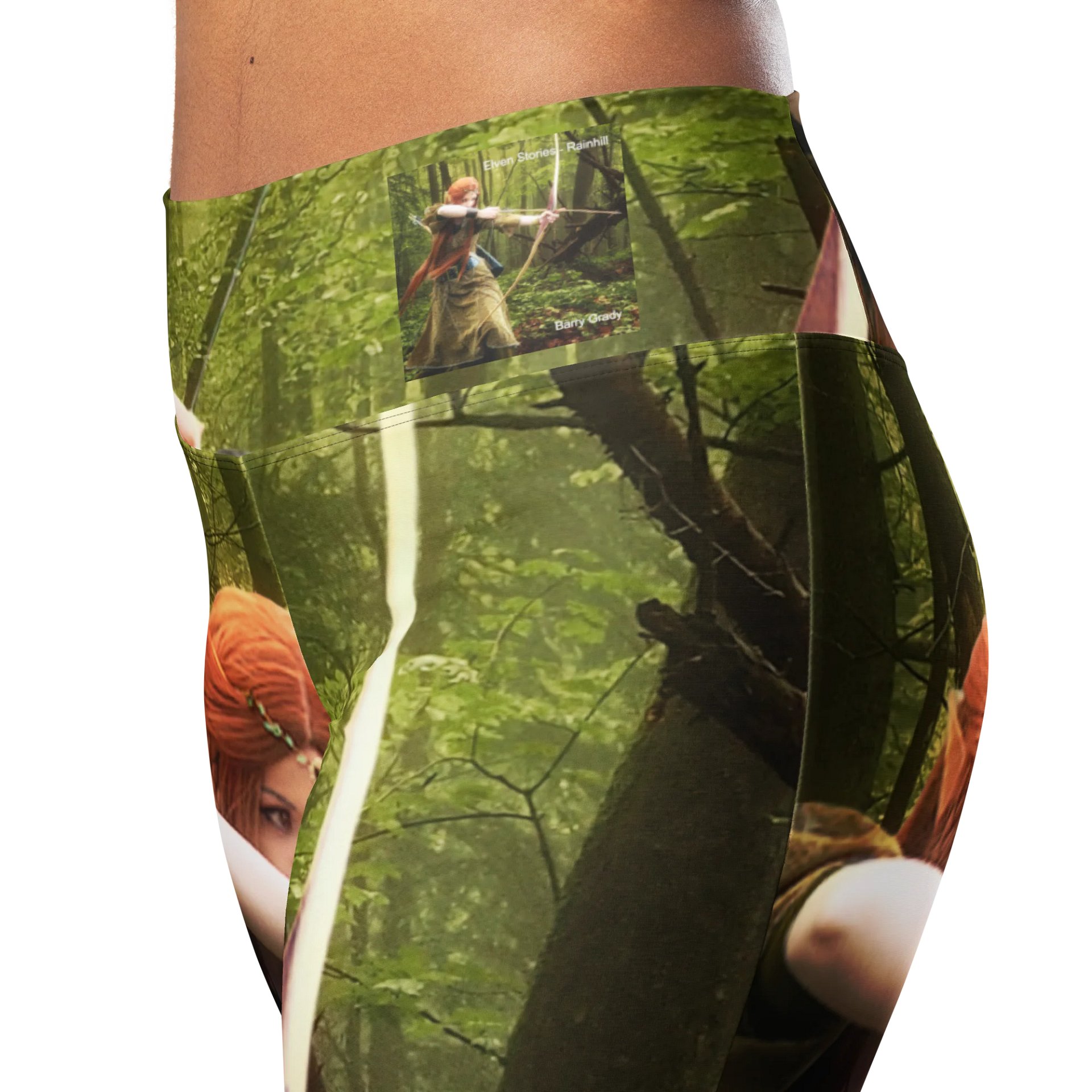 'Elven Stories - Rainhill' Flare Vision Leggings product image (4)