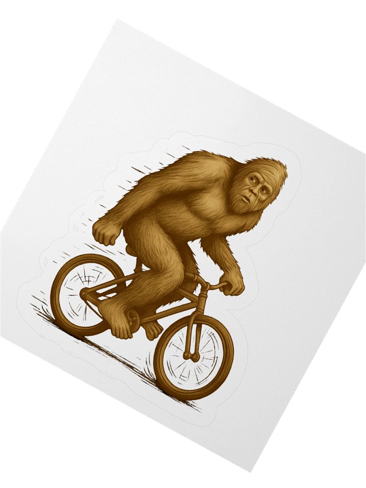 Sasquatch Bicycle Adventure Stickers product image (2)
