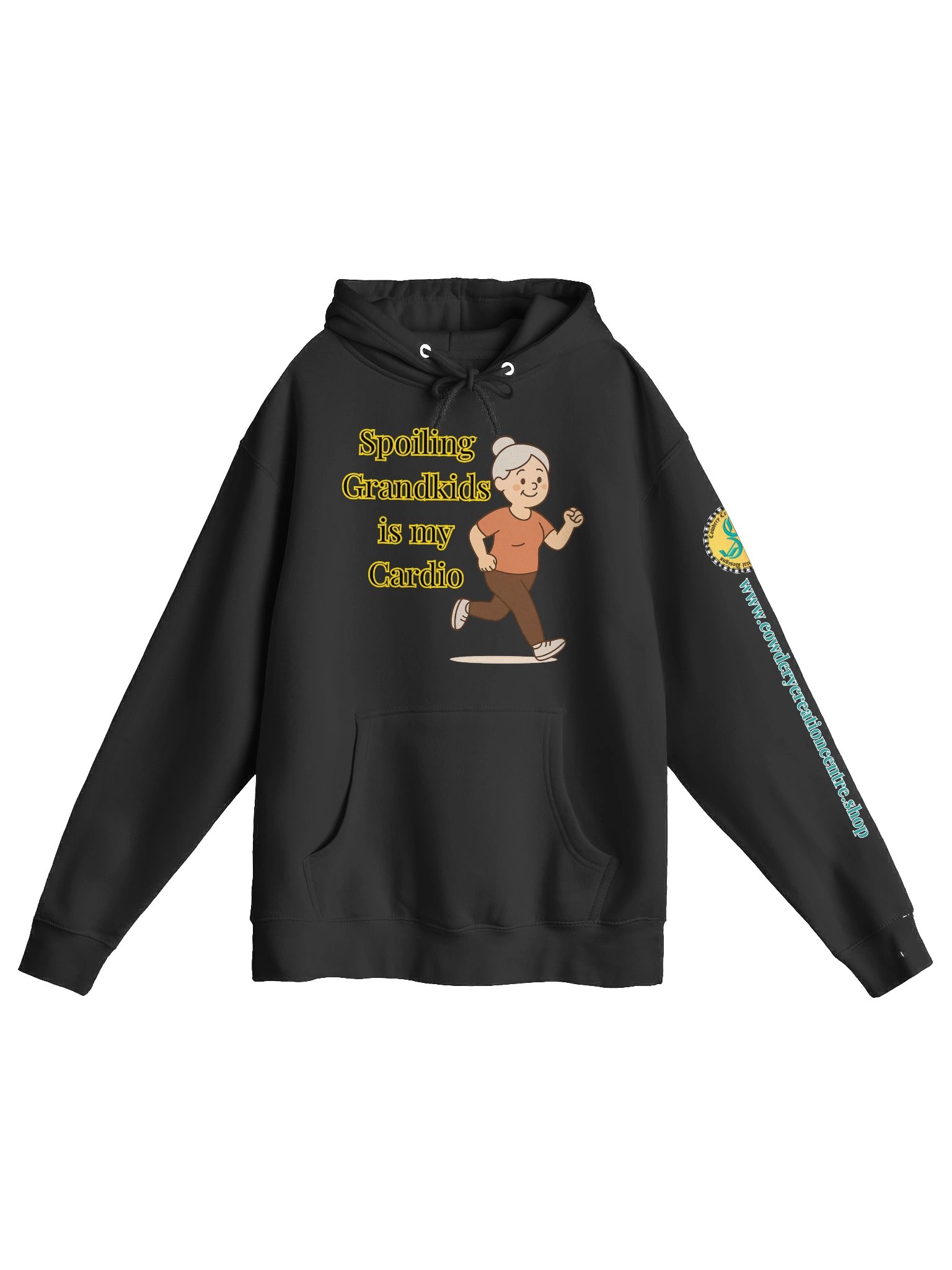 Spoiling Grandkids is my Cardio (Female) Lane Seven Premium Pullover Hoodie product image (1)