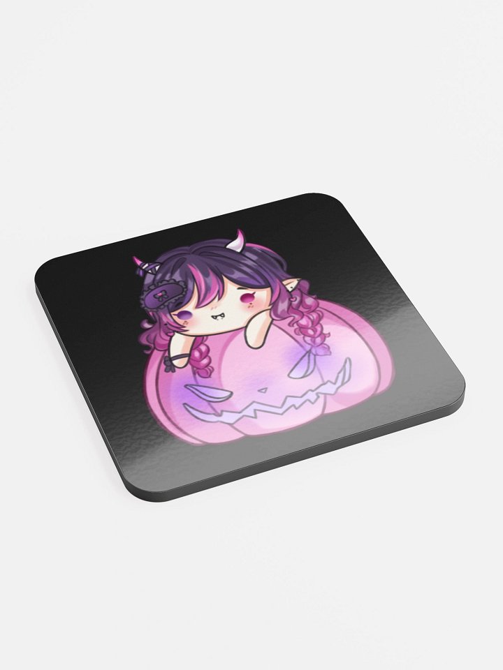 Sleepy Demon Jack o' Lantern Coaster product image (2)