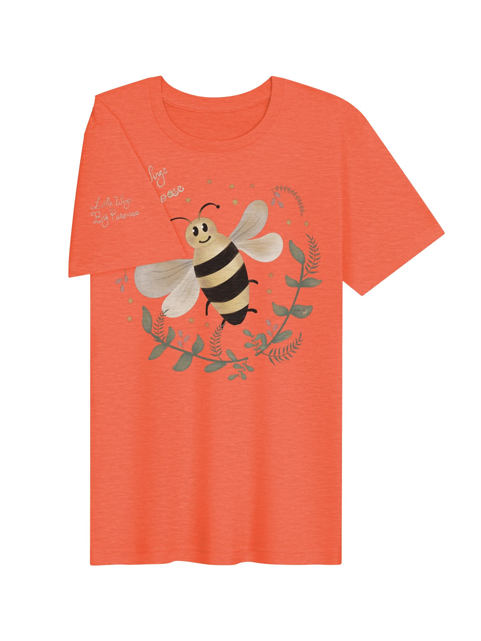 Little Wings, Big Purpose Soft T-shirt product image (3)