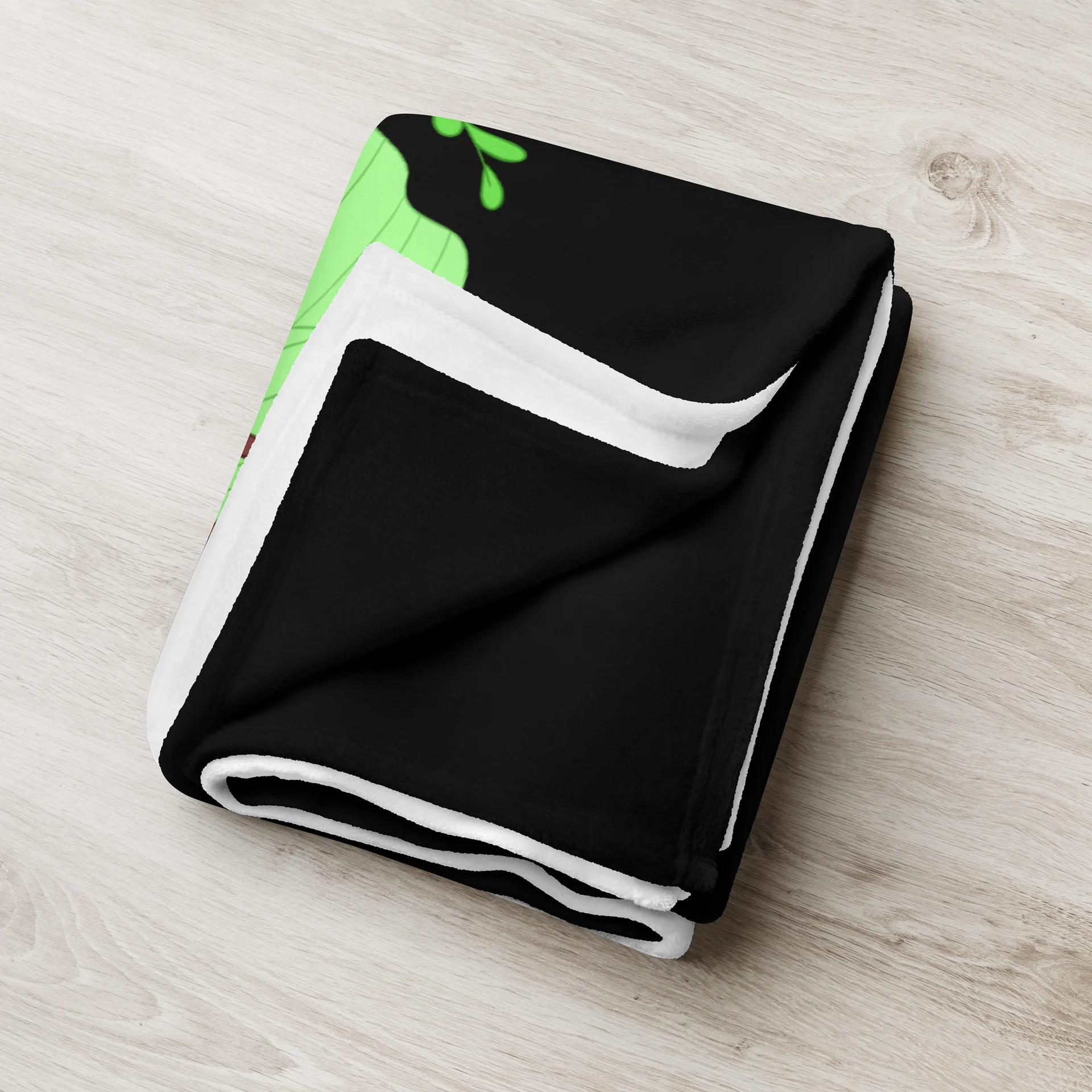 Lunar Moth Throw Blanket product image (8)
