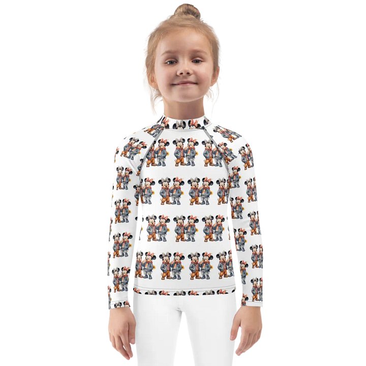 Cartoon Duo Adventure All-Over Print Rash Guard product image (1)