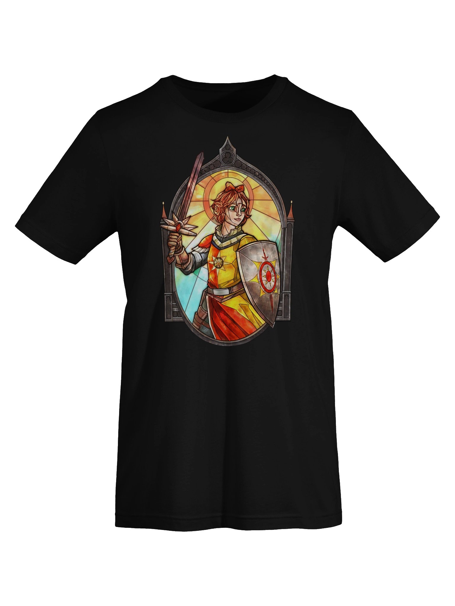 Squire Lou of the Solar Knights (Torched RP) T-Shirt product image (26)