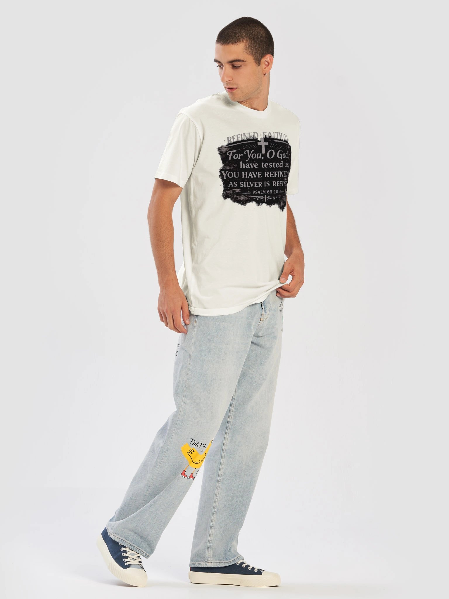Refined Faith Co. Psalm 66 Tee – Tested & Refined Edition product image (22)
