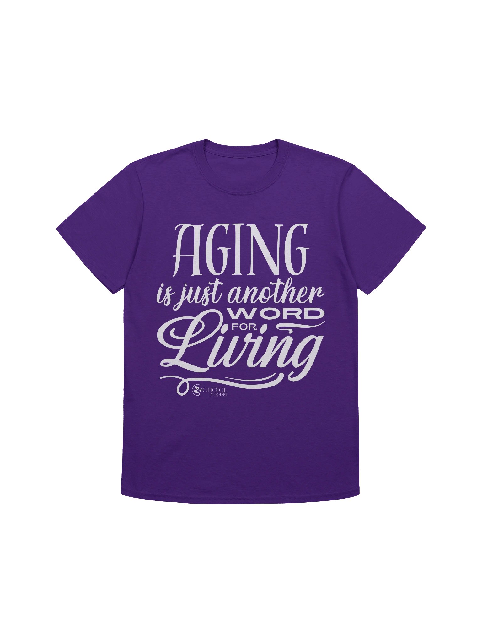 Unisex Softstyle T-Shirt by Gildan - "Aging is Just Another Word for Living" product image (11)