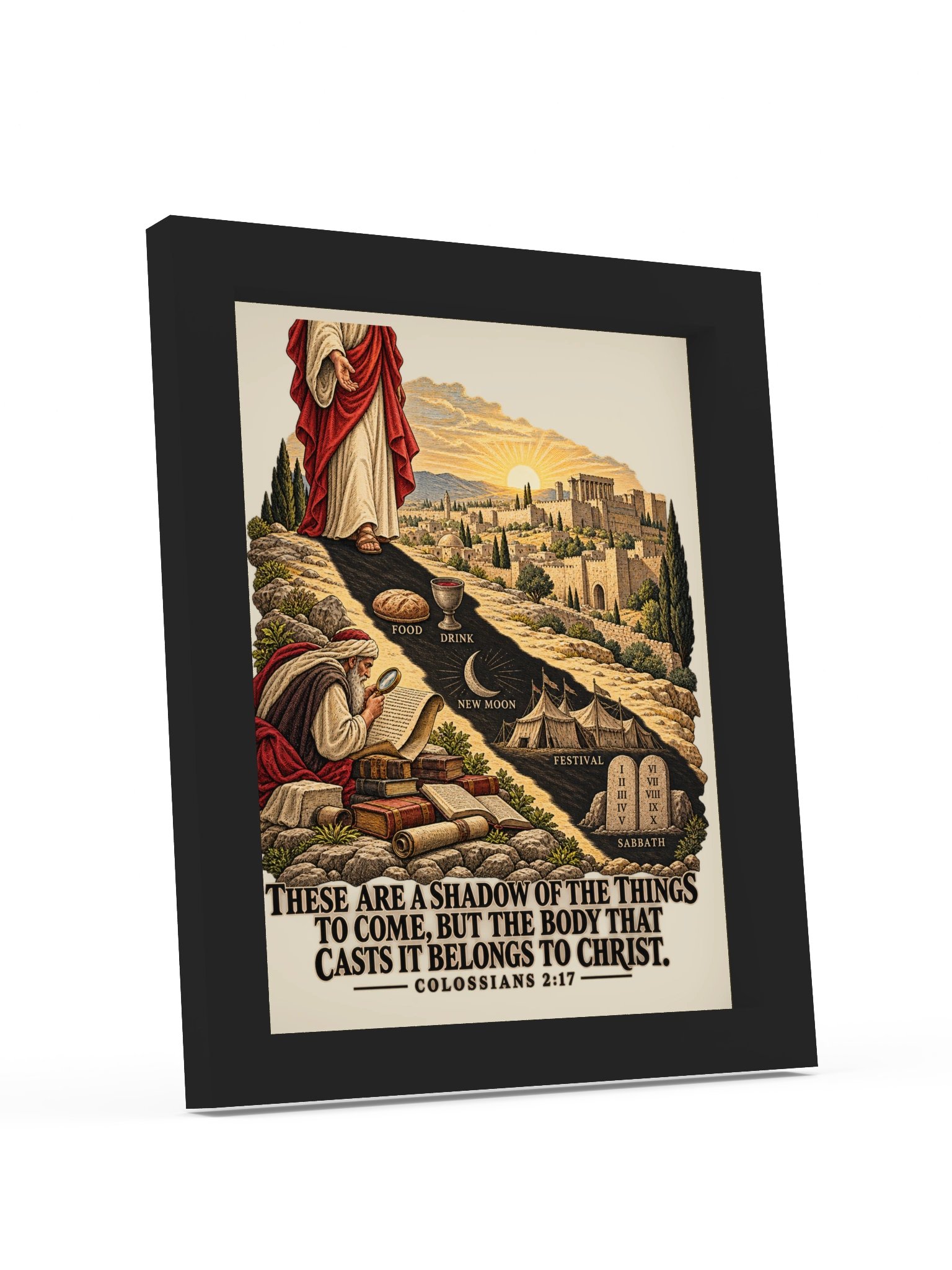 Body and Shadow Framed Wall Art product image (4)