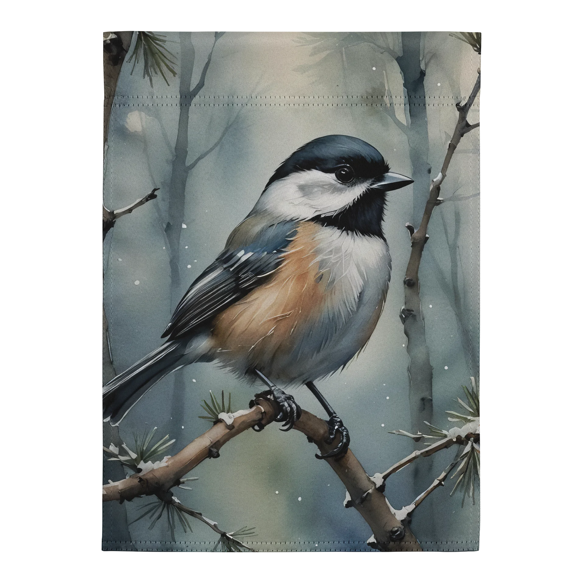 Black-Capped Chickadee Garden Flag product image (2)