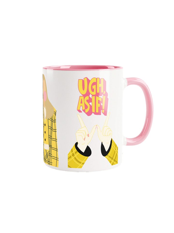 Clueless Vibes Ceramic Mug product image (2)
