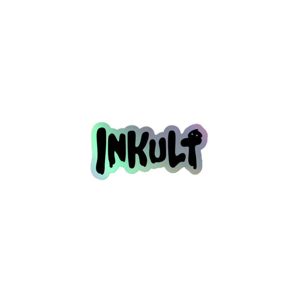 Inkult Holographic Sticker product image (1)