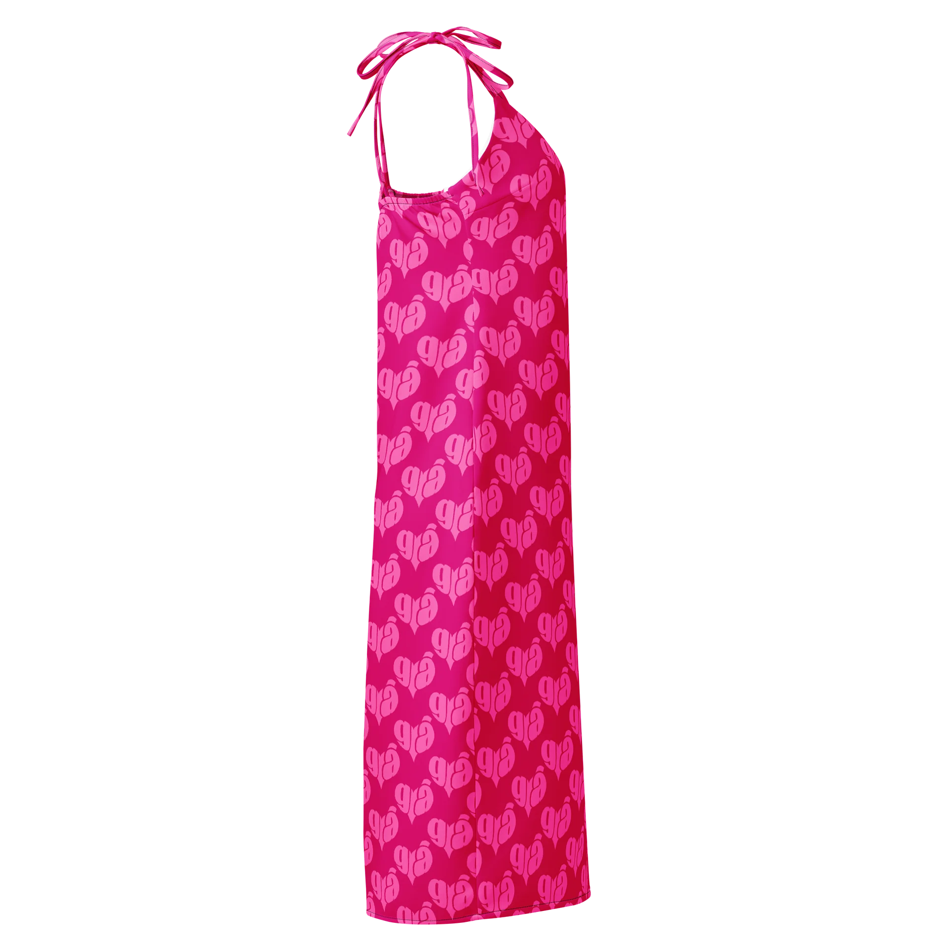 Grá Means Love 🩷 All-Over Print Slip Dress in Irish / Gaeilge product image (4)