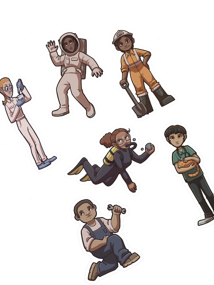Class of Professionals - Sticker Sheet #1 product image (2)