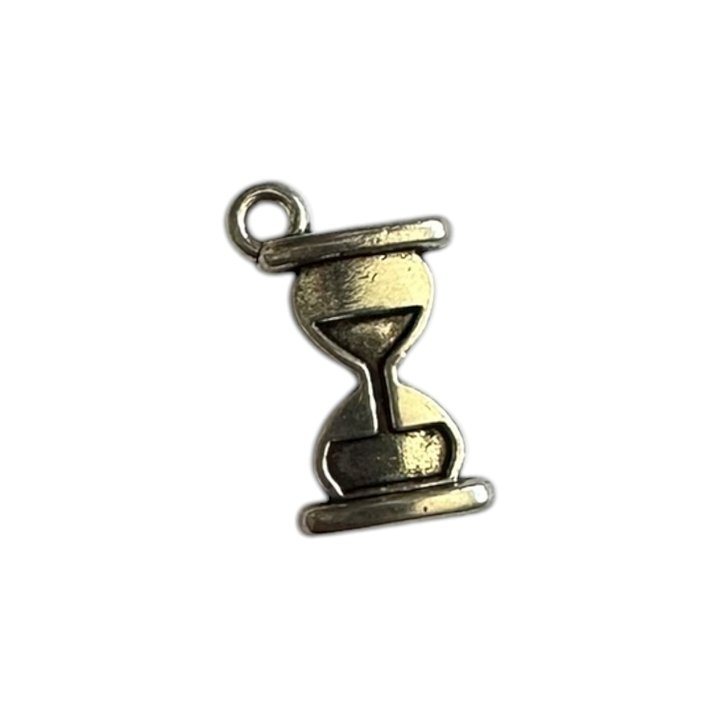 Hourglass Silver Whinny Winners Braid and Bridle Charms for Horses | Little Shop of Ponies product image (1)