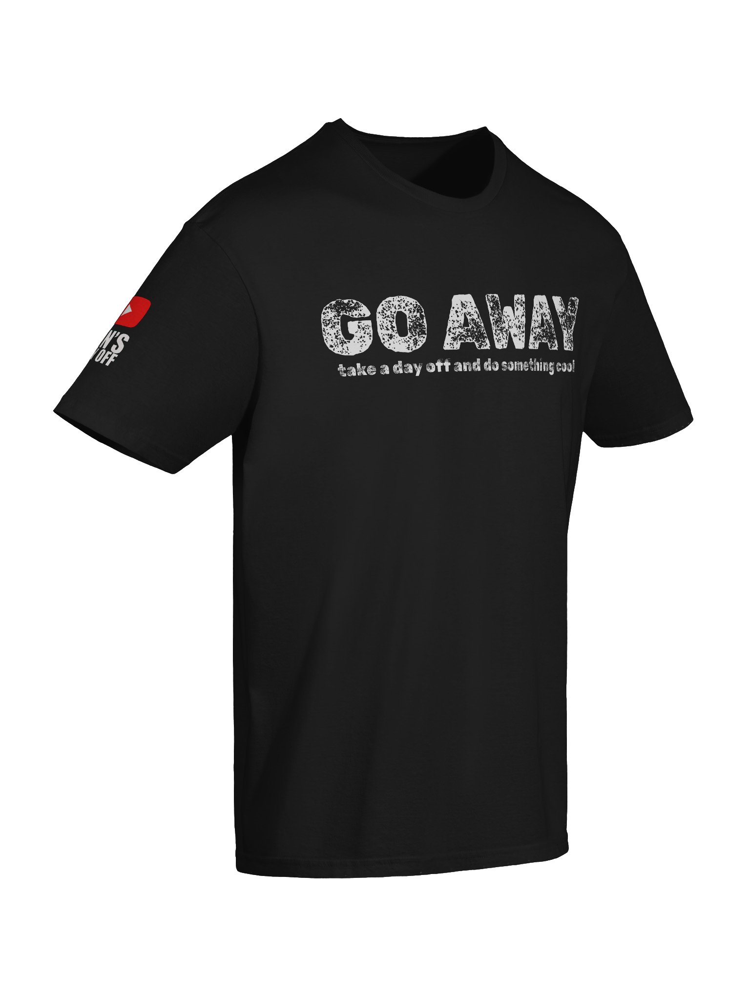 Go Away T-Shirt - YT Channel Logo product image (10)