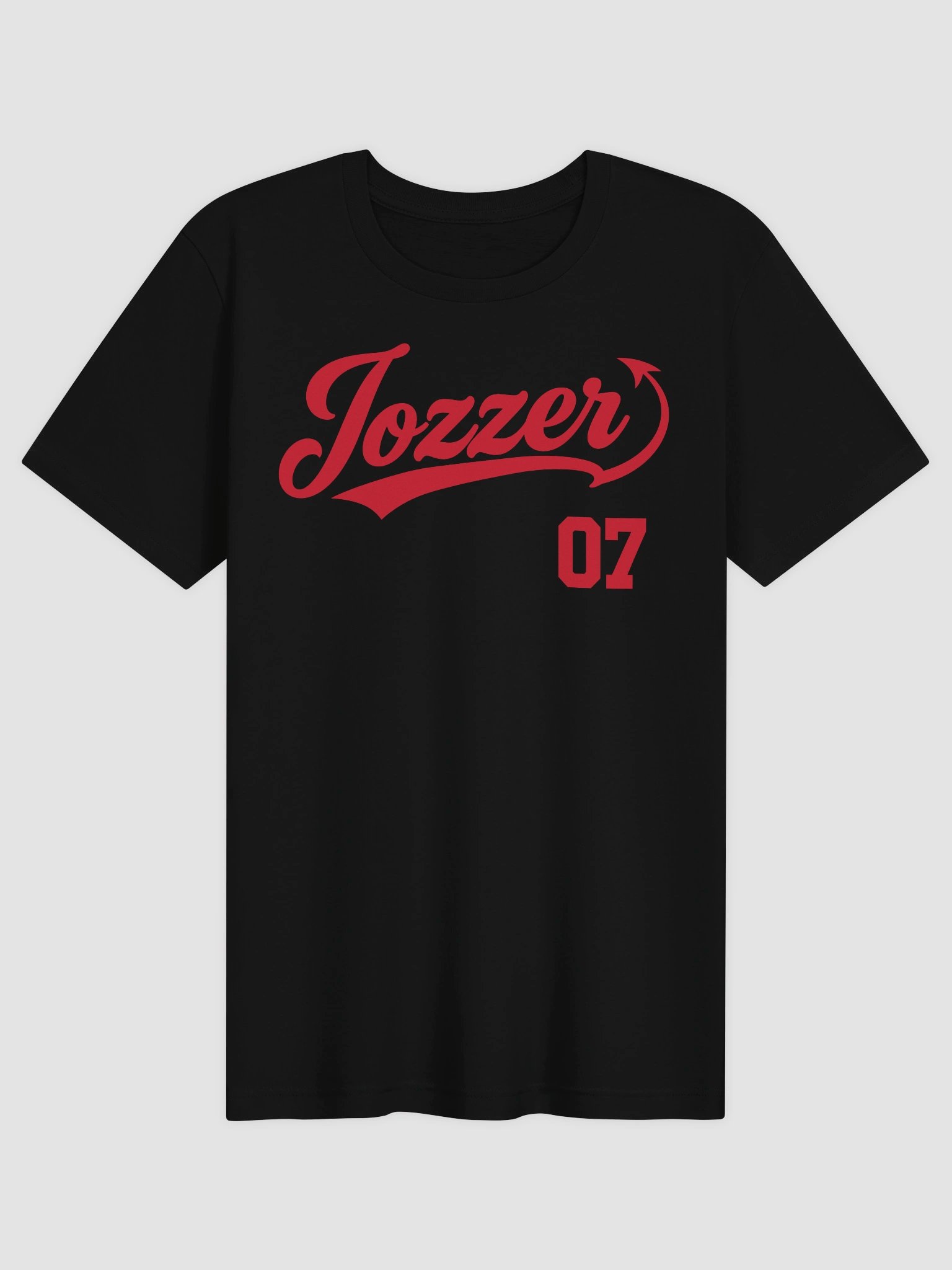Jozzer Baseball Logo - Soft Tee [Red] product image (1)
