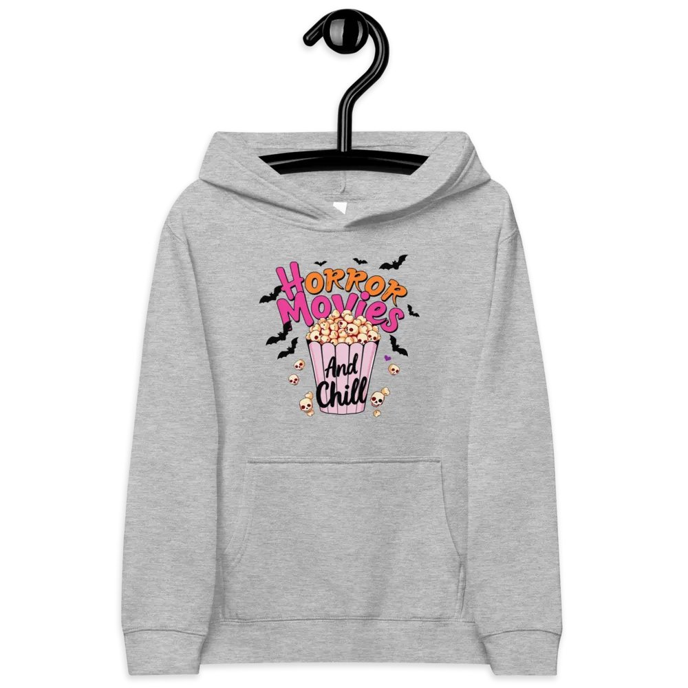 Horror Movies and Chill Popcorn Youth Pullover Fleece product image (29)