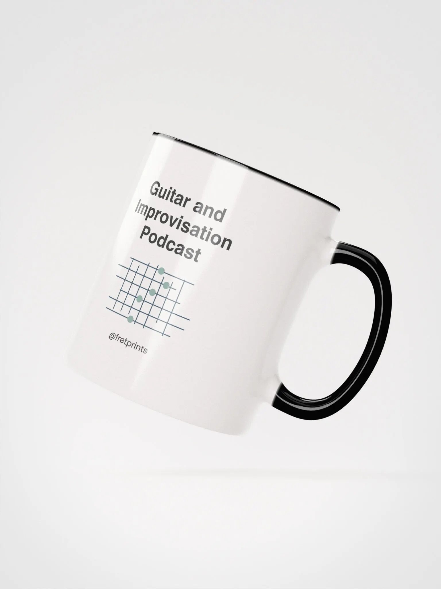 Jim Ellis | Fretprints Mug w/ Black Handle product image (2)