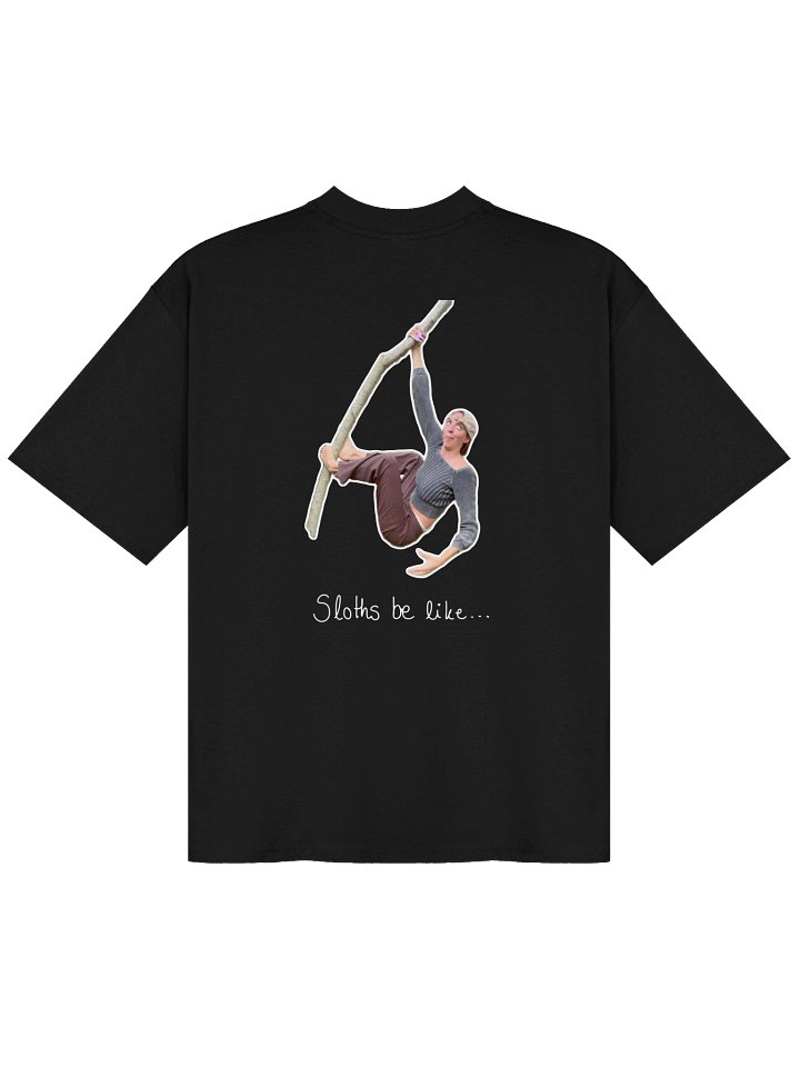 Organic Tee, Oversized, Dark product image (1)