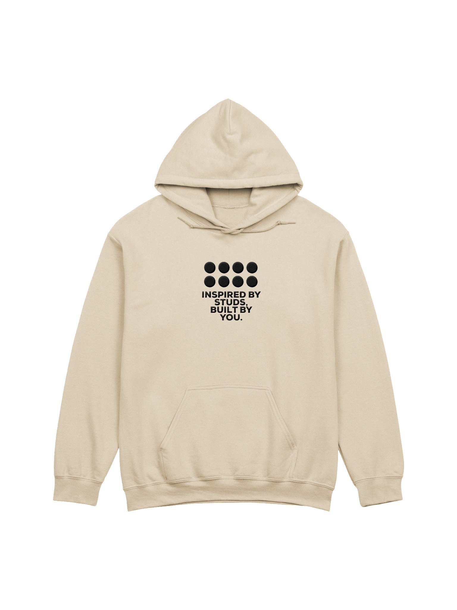 Inspired by Studs Embroidery Hoodie product image (1)