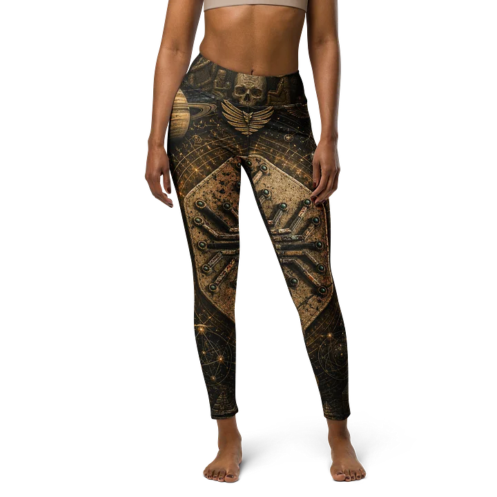 Female Aliencarving's Yoga Pants Chipped In product image (1)