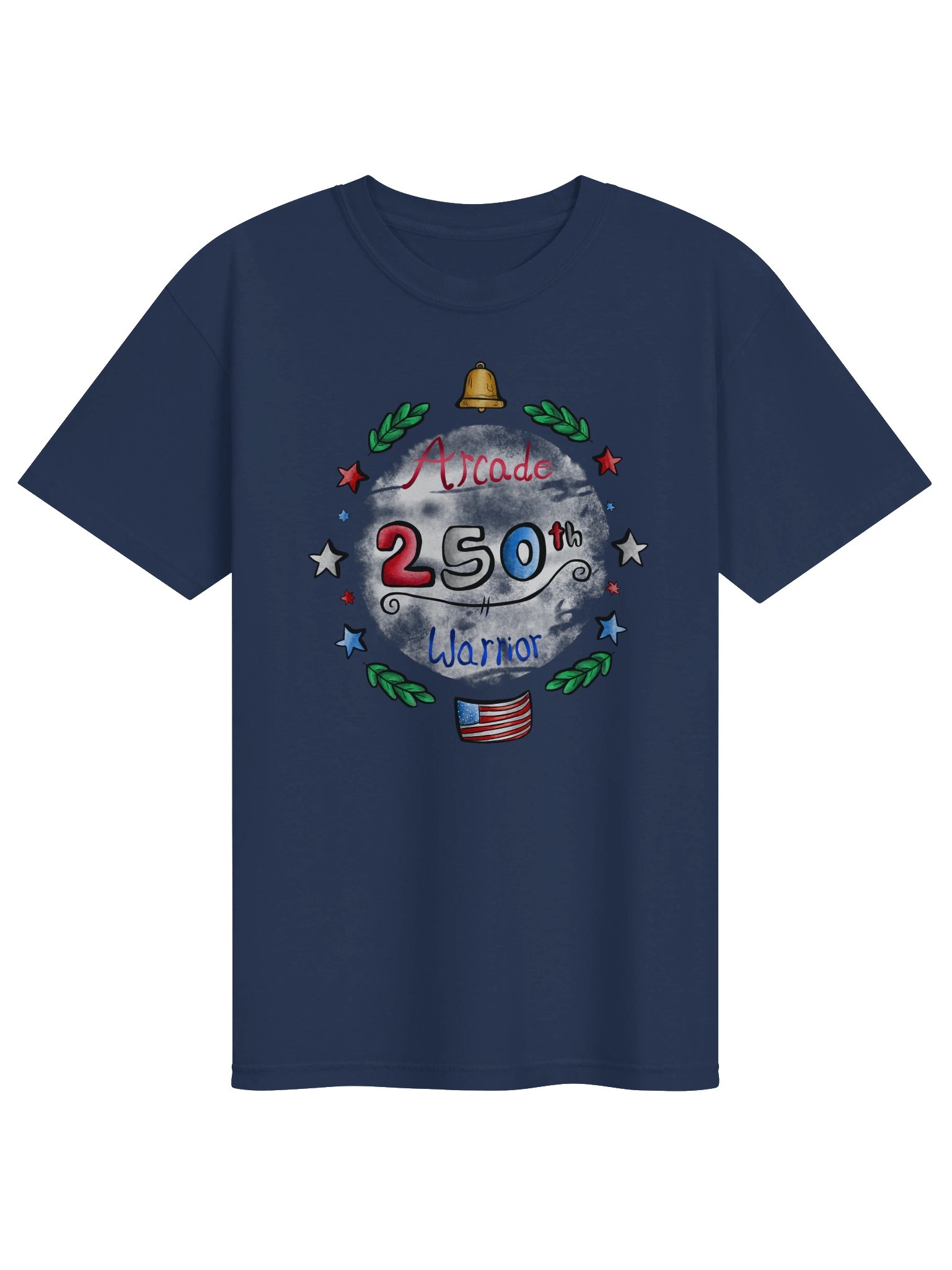 Arcade Warrior America 250 Unisex T-Shirt product image (1)