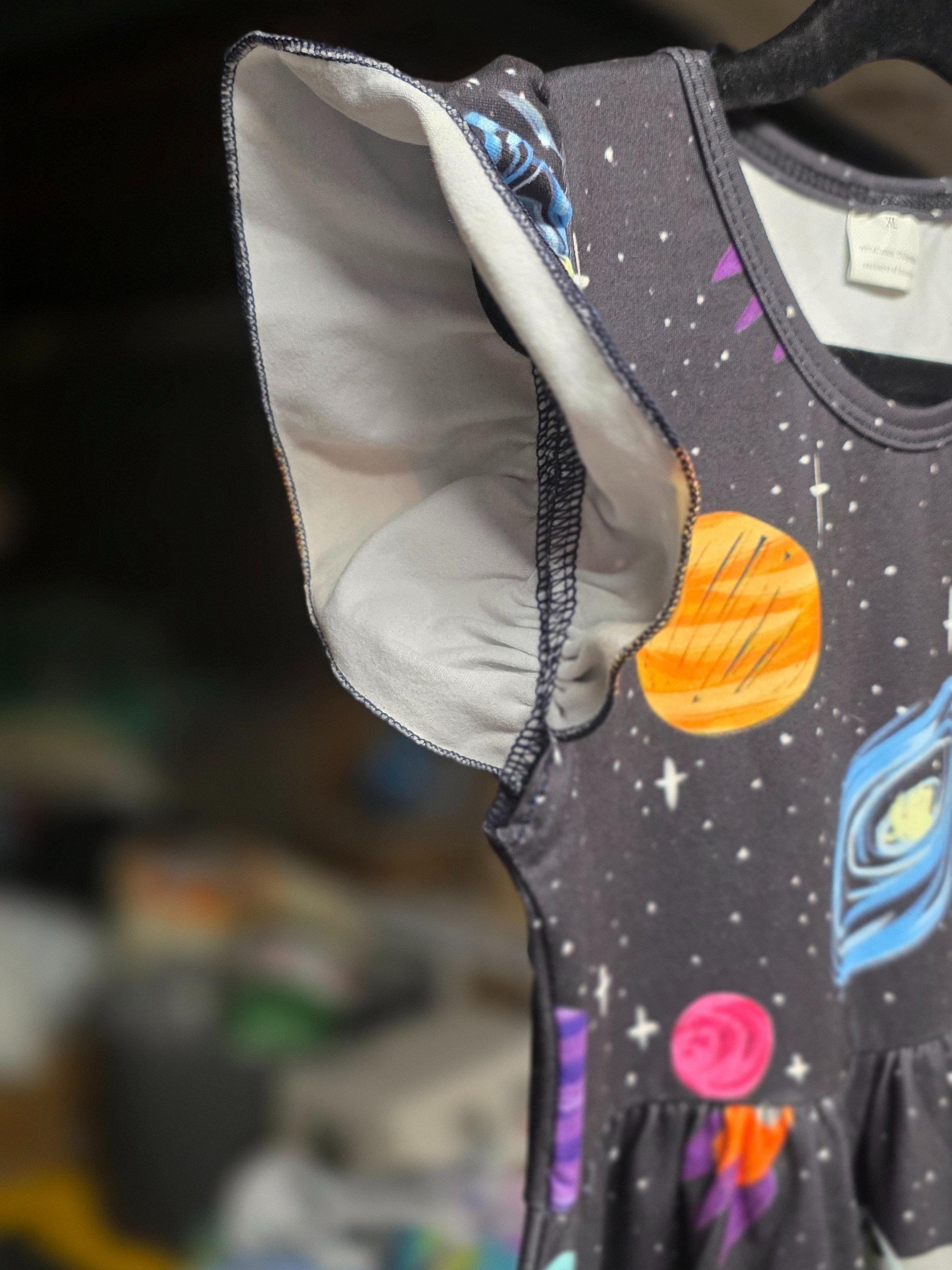 UNKNOWN - Size XL (6) - GENTLY USED - Space kid dress product image (4)