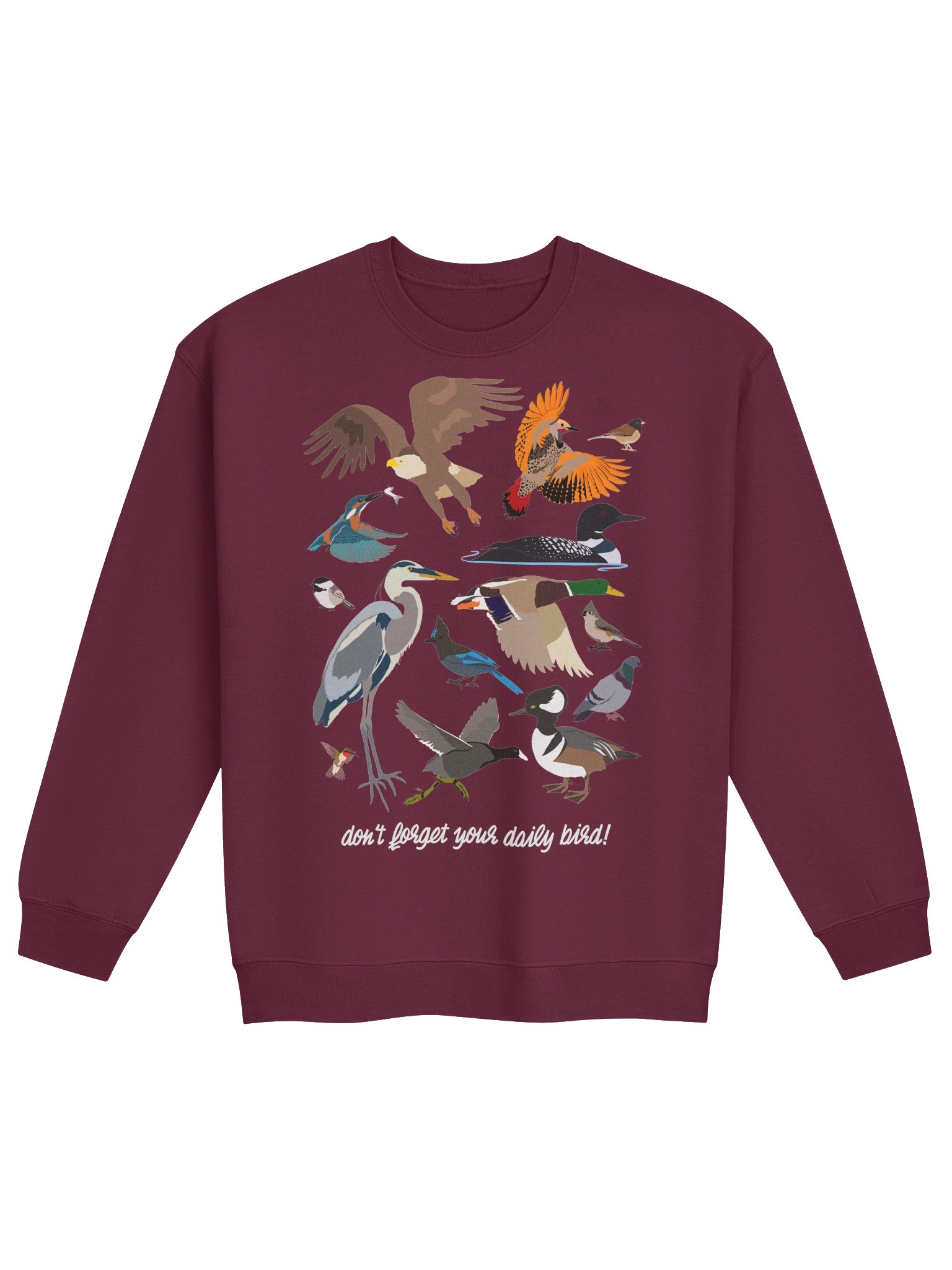 unbranded daily bird - crewneck product image (1)