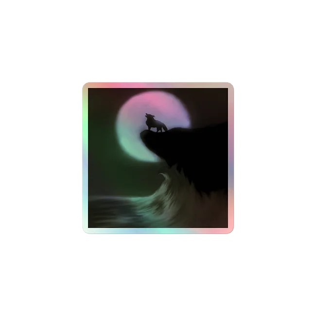 Kiss-Cut Holographic Sticker Sheet - view all designs