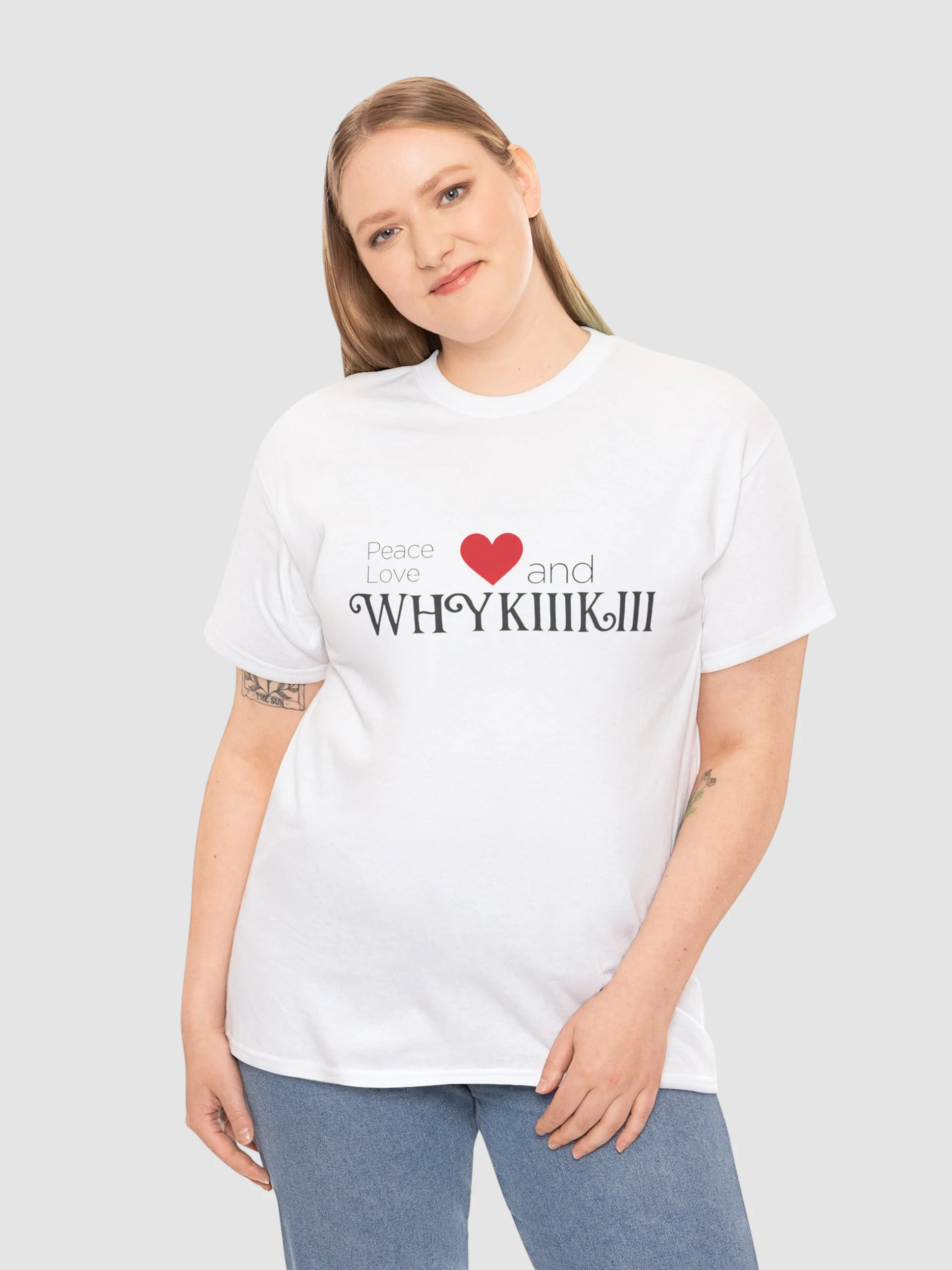 Peace Love And Why KiiiKiii Shirt product image (1)