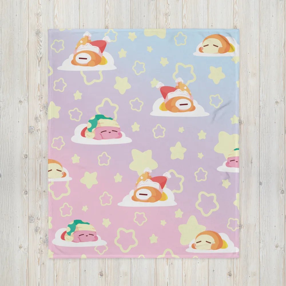 Sleep Star Team Throw Blanket product image (4)