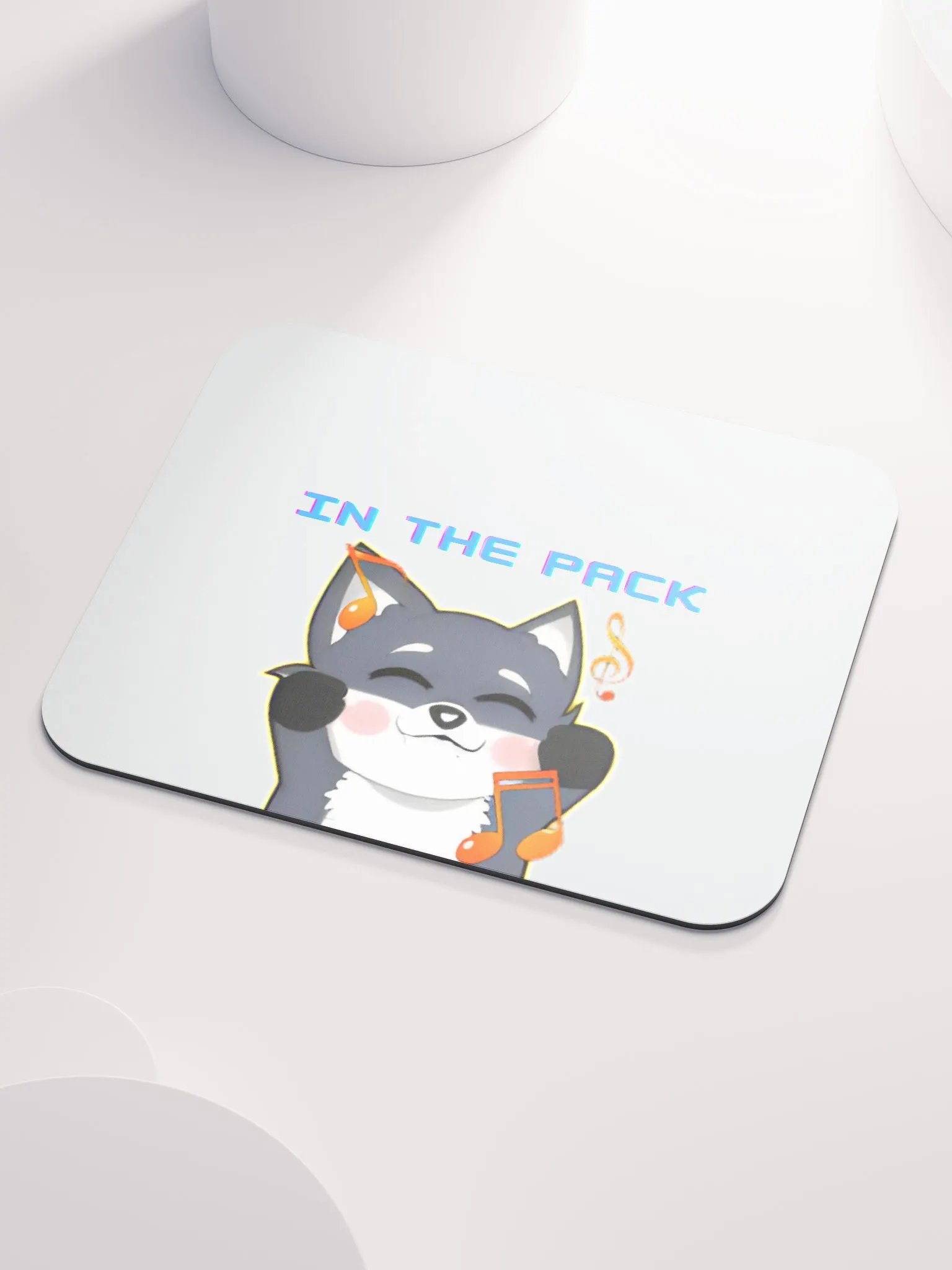 Wolf Emote In The Pack Mouse Pad product image (3)
