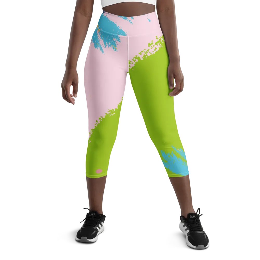 The Jade High-Waist Capri Leggings product image (3)